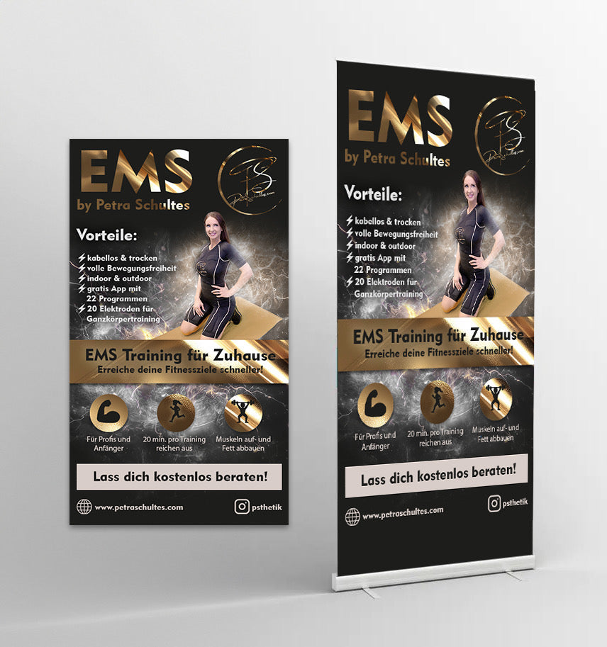 EMS Anzug + Powerbox + gratis App