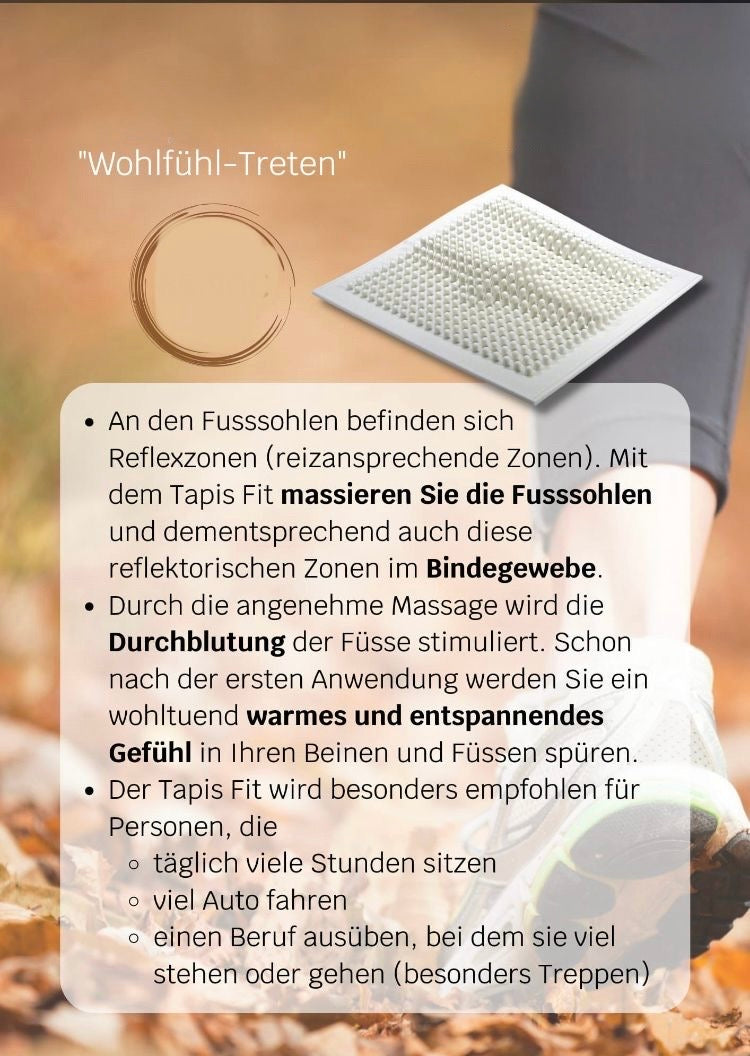 FIT MATTE Fussreflexzonen Massage Matte