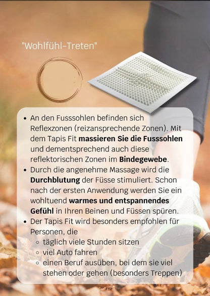 FIT MATTE Fussreflexzonen Massage Matte