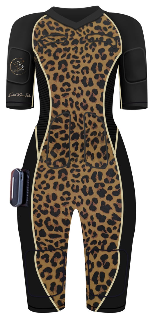 1x Animal Print-EMS-Anzug EditionMartinaReuter-EMS Anzug + 1x Powerbox + gratis App