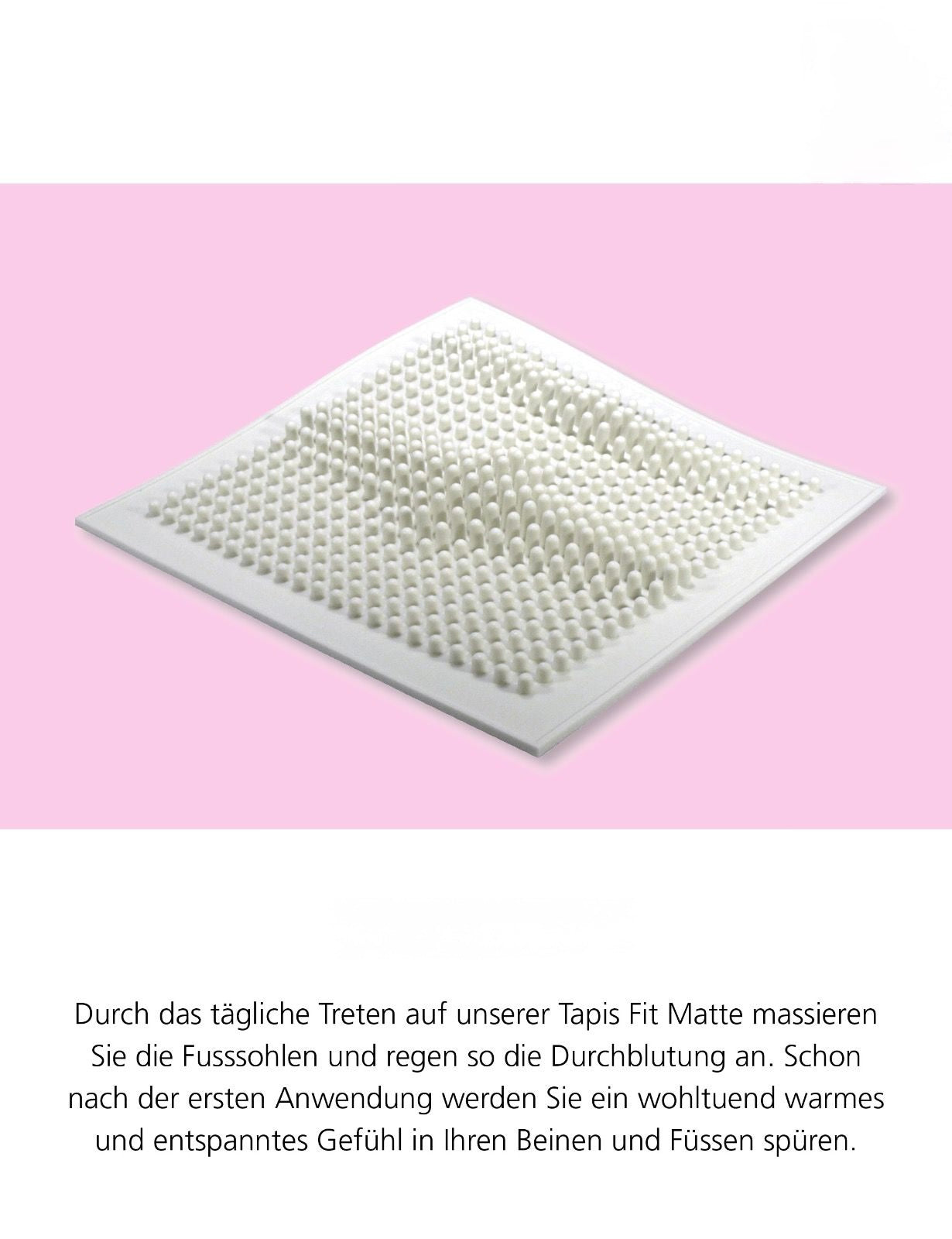 FIT MATTE Fussreflexzonen Massage Matte